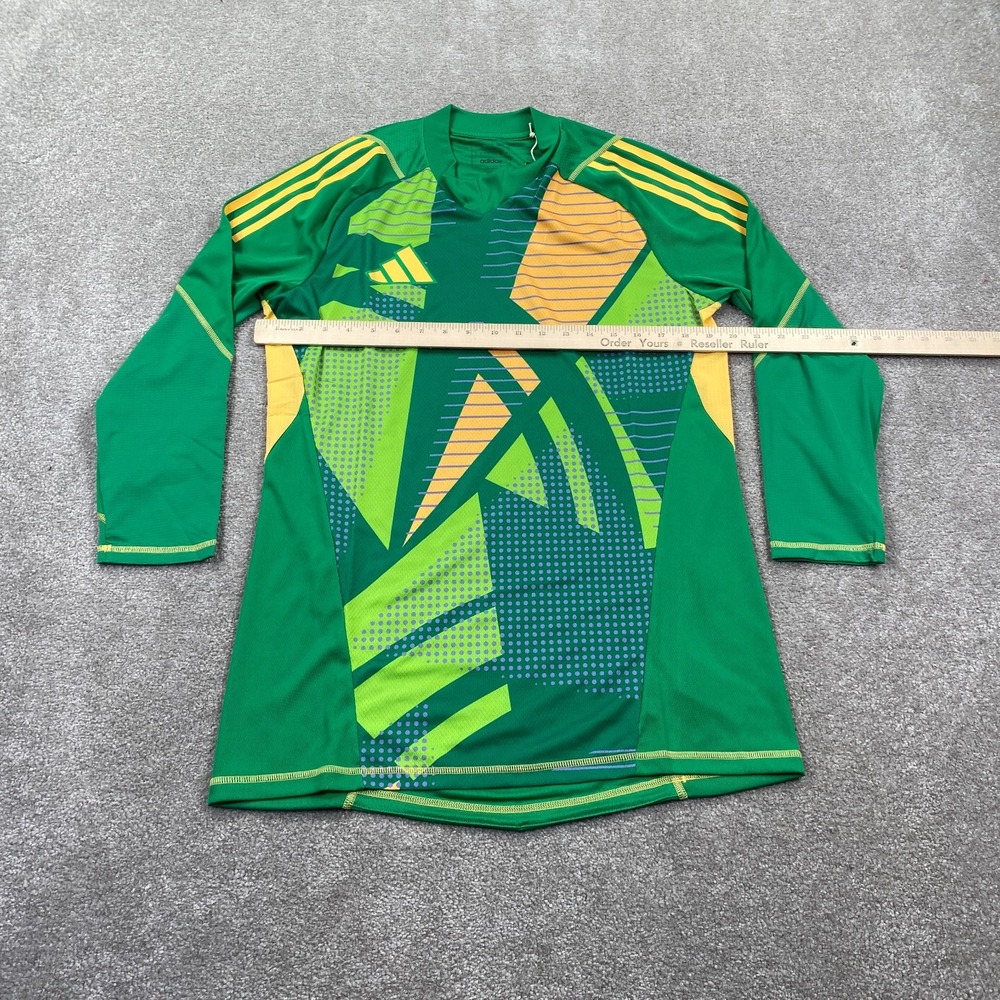 Adidas Tiro 24 Pro Competition Soccer Goalkeeper Jersey Men's Size L Green - Picture 7 of 11